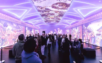 Immersive exhibition Sistine Chapel